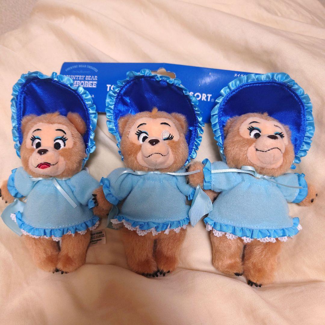 未使用品】サンボネッツ カントリーベアシアター ぬいぐるみバッジ