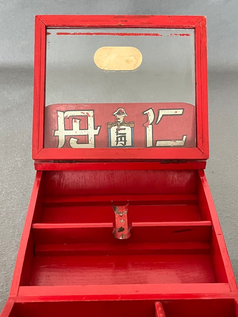 仁丹マッチ 店舗用 ショーケース 戦前 昭和レトロ