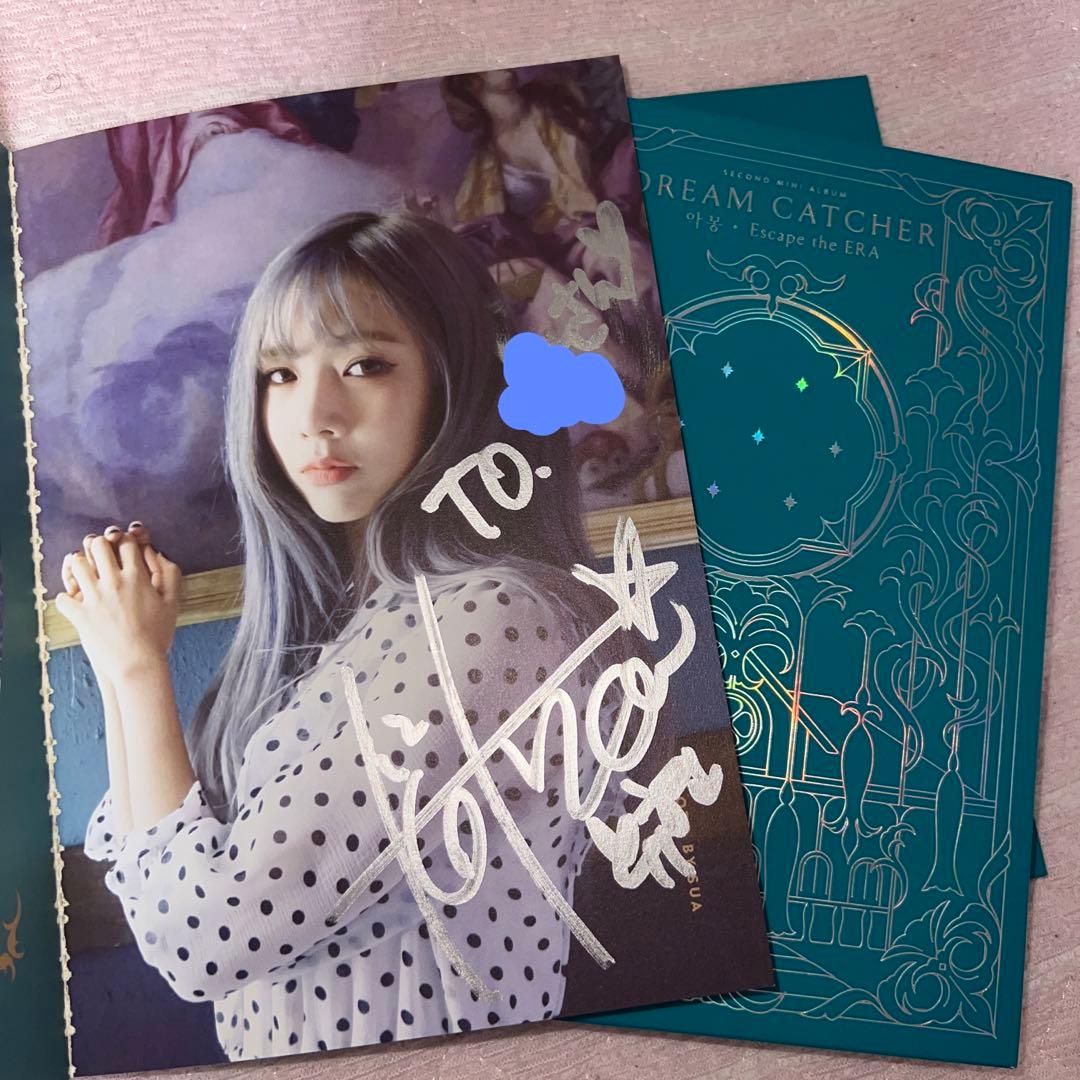 dreamcather YooHyeon 廃盤 サイン CD ユヒョン DREAMCATCHER DREAMCATCHER ユヒョン サイン会 参加券 即決 Yoohyeon