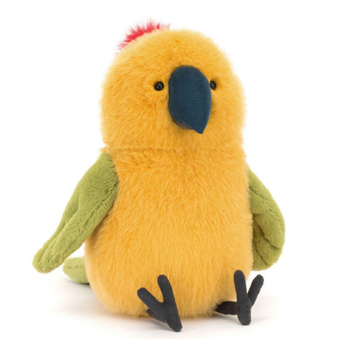新作 新品 ジェリーキャット オウム インコ 鳥 ぬいぐるみ parrot