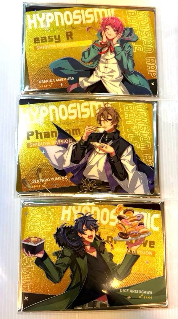 ヒプノシスマイク ヒプマイ 中国限定 乱数 幻太郎 帝統 PETキラカード