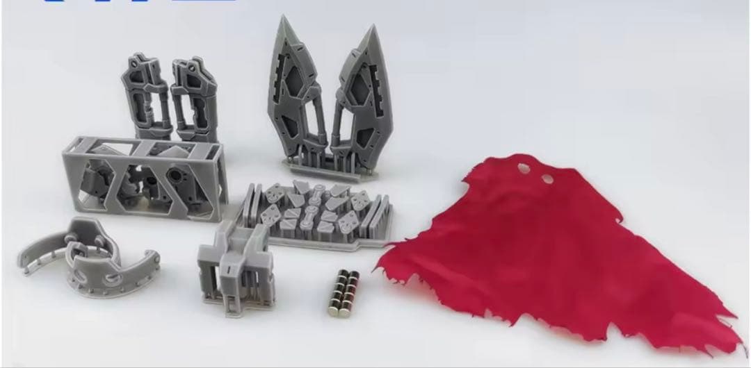 海外製】 MGSD バルバトスレクスルプス ブーメラン マント ガレージ