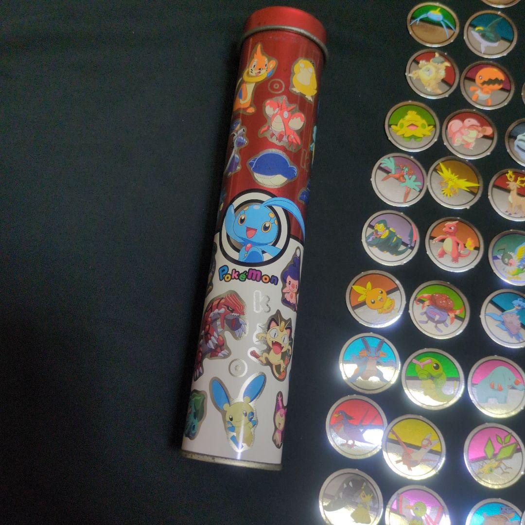 ポケモン ぎんピカ メダル 小学館 幼稚園 付録 収納缶付き249枚【希少