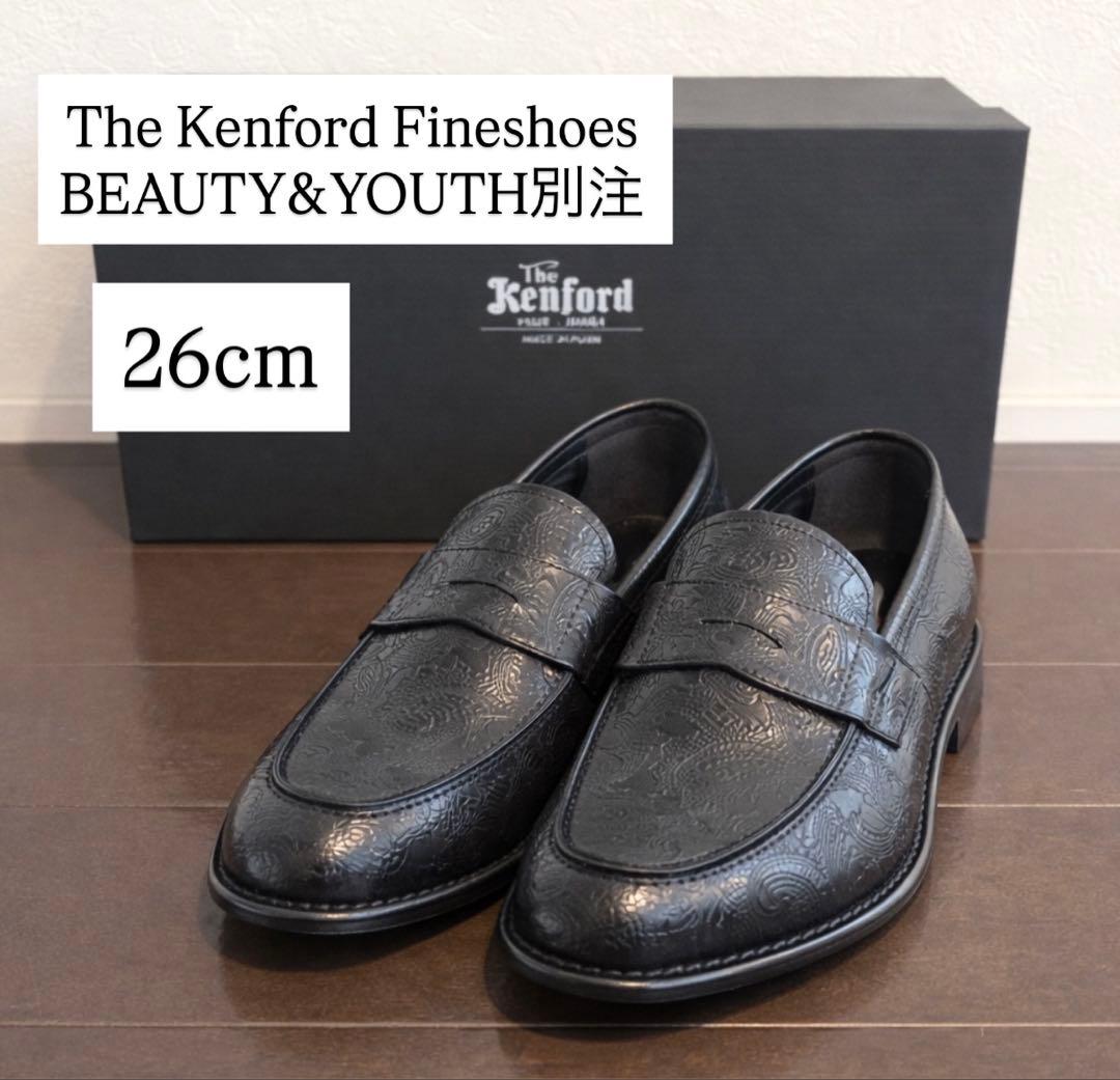 The Kenford Fineshoesペイズリー ローファー26cm - メルカリ