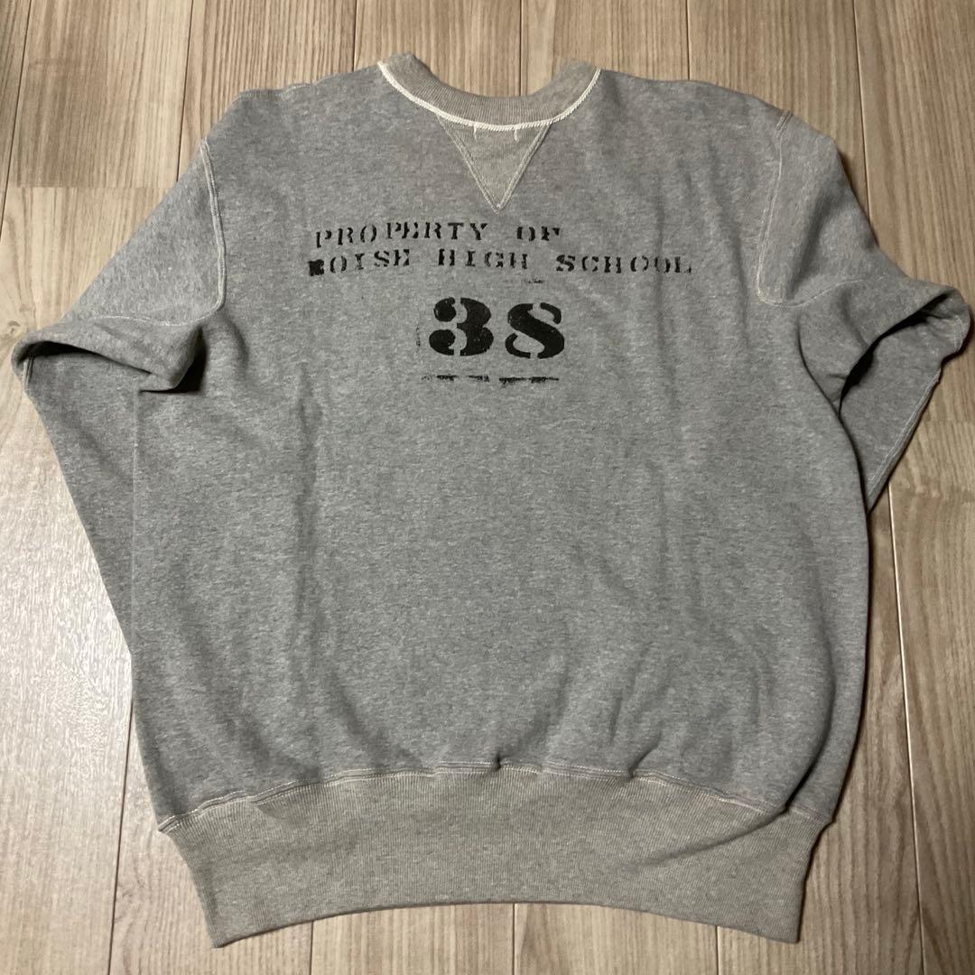 WAREHOUSE 美品 ステンシル 両V スウェット 両面 44 XL グレー - メルカリ