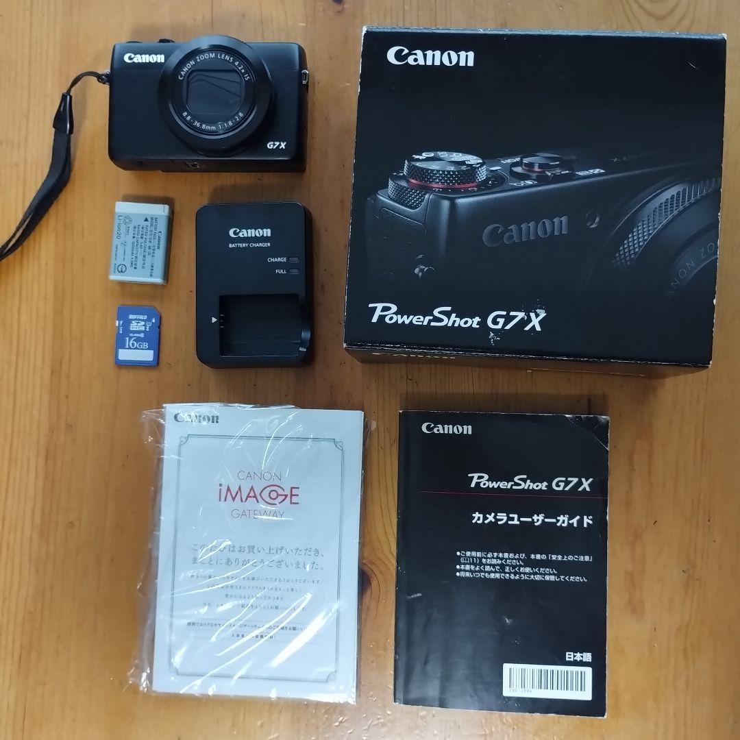 Canon G7X コンパクトデジタルカメラ