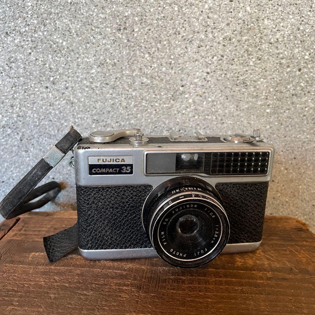 FUJICA COMPACT 35 フィルムカメラ ジャンク 昭和 レトロ - メルカリ