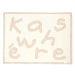 カシウェア　ロゴ入り2025年限定バージョン　ハーフブランケット Kashwere（カシウエア） カシウェア ブランケット ハーフブランケット