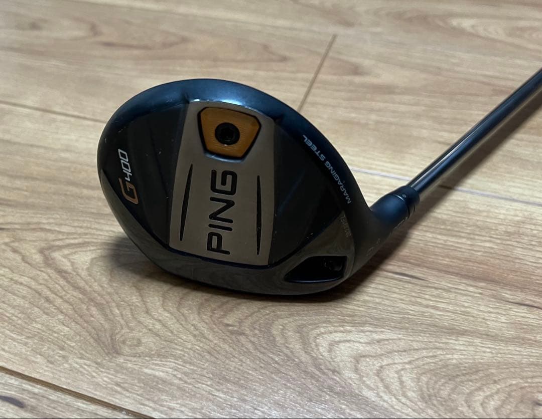 レフティ・9w・カスタムシャフト】PING G400 9番ウッド23.5° - メルカリ