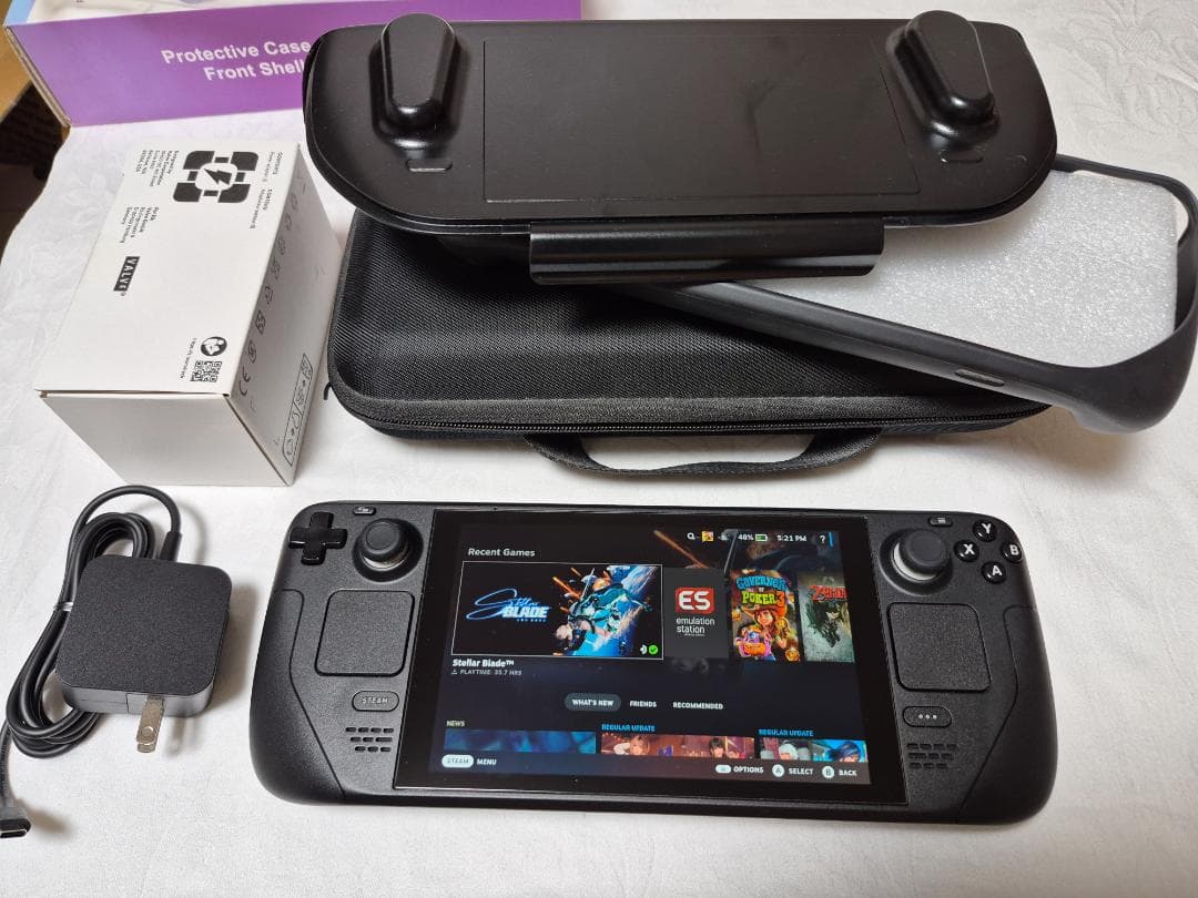 Steam Deck ポータブルゲーム機 携帯ゲーム機「Steam Deck」日本上陸。59800円から - Impress Watch