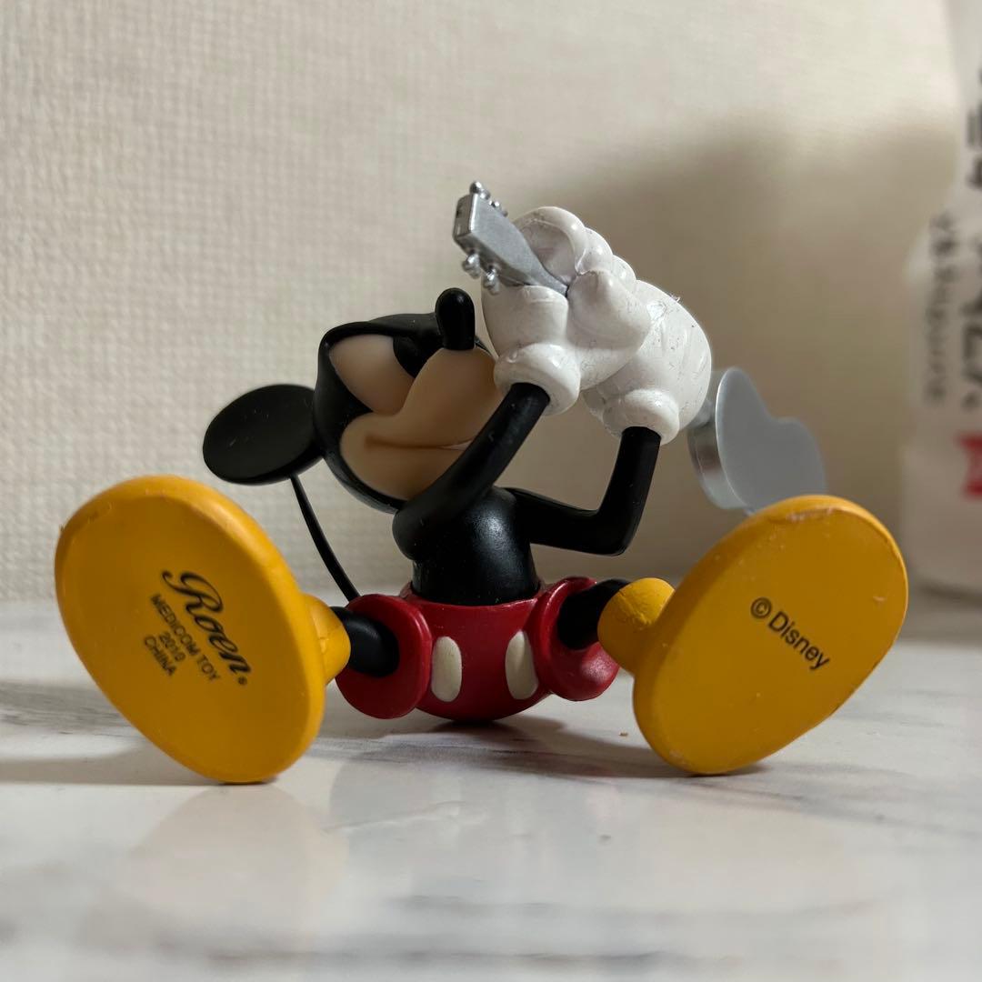 Roen MEDICOM ディズニー ミッキーフィギュア ギタークラッシュ - メルカリ