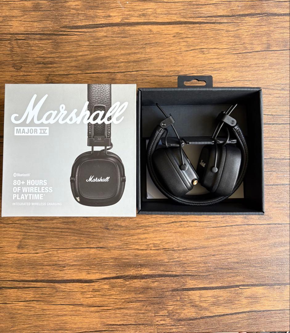 Marshall Major IV ヘッドフォン 【美品・付属品完備・正規品】 MAJORⅣ – Marshall │ 完実電気株式会社 | KANJITSU DENKI CO.,LTD