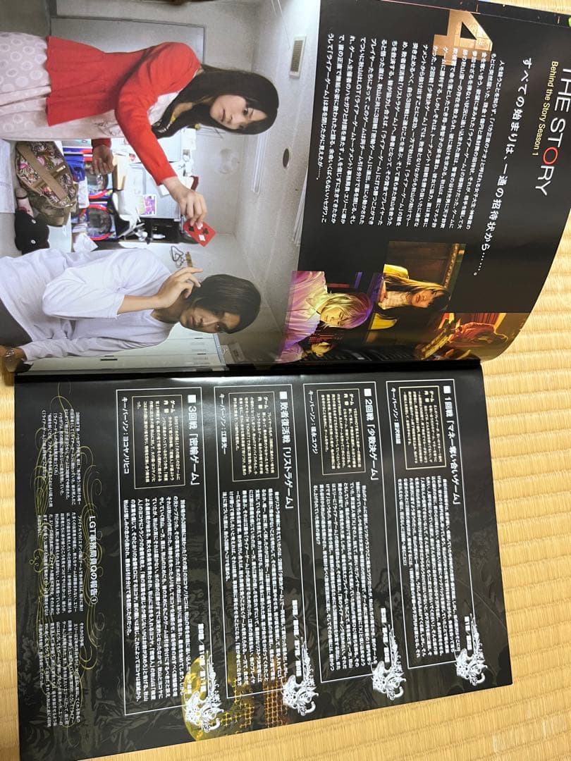 レア 希少 ライヤーゲーム ファイナルステージ パンフレット メモ帳