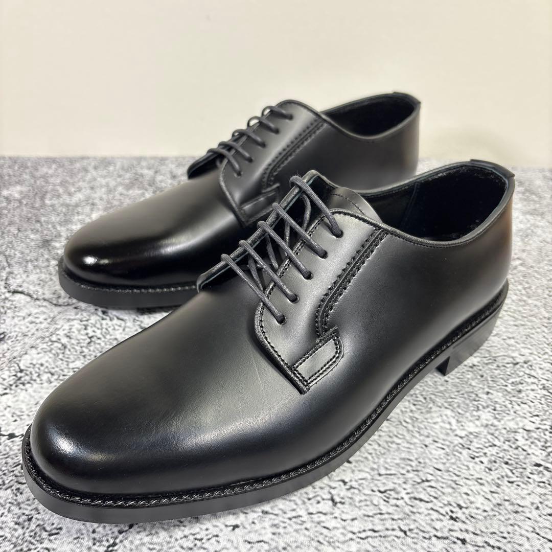 39】shiun COW LEATHER U-TIP DERBY