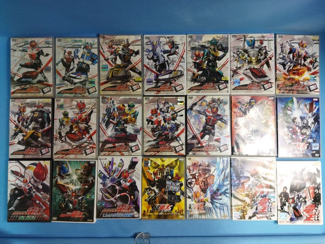 仮面ライダー　電王 DVD 全12巻+関連DVD9本　合計21本セット Amazon.co.jp: 仮面ライダー電王 全12巻セット [マーケットプレイス
