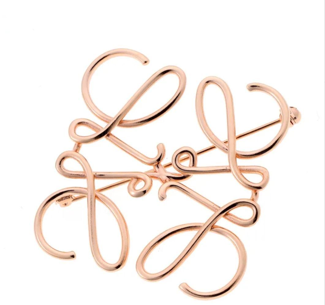 25日まで！極美品【LOEWE】 ロエベ アナグラム　 ブローチ ゴールド 楽天市場】【ｸｰﾎﾟﾝ5%OFF】ロエベ／LOEWE 