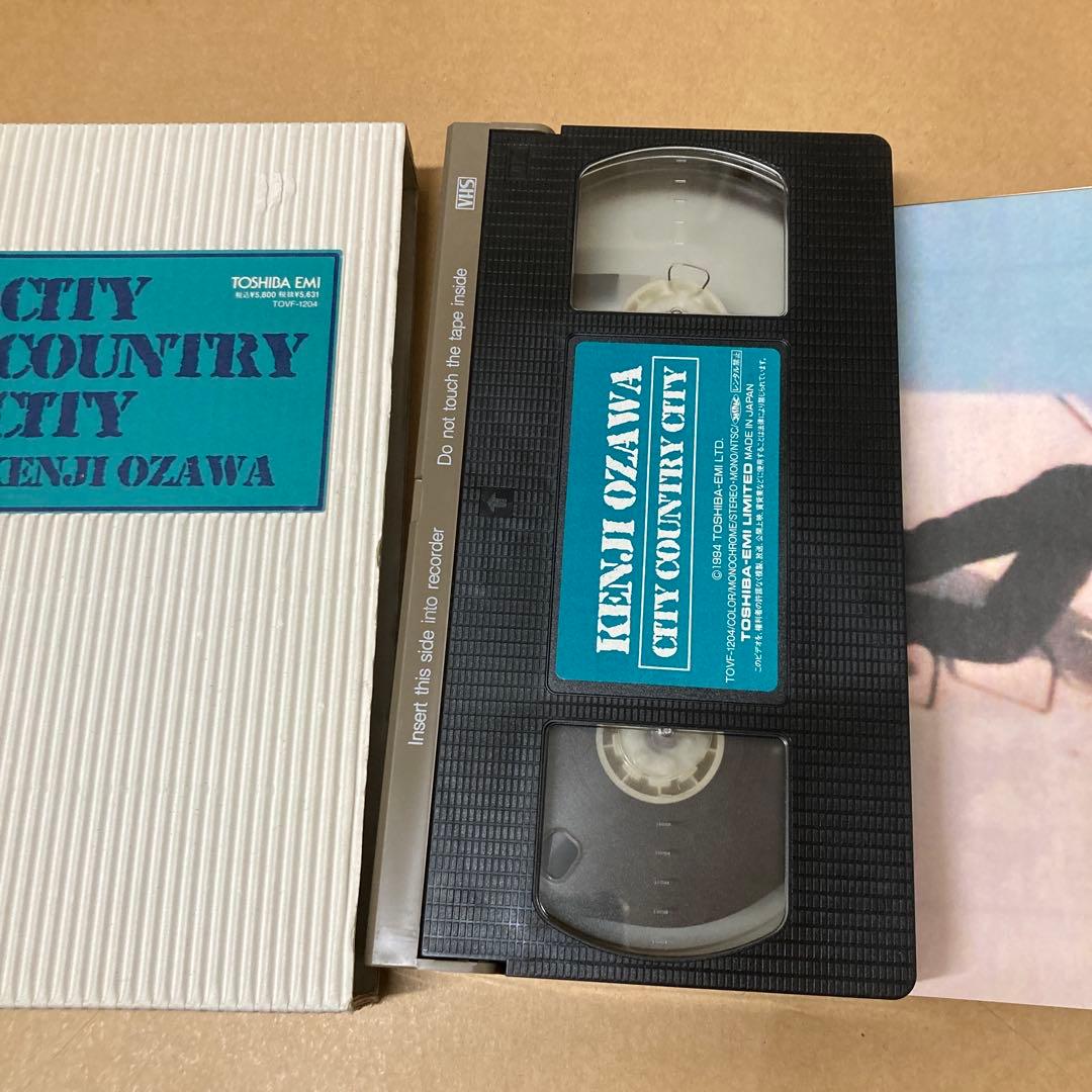 KENJI OZAWA CITY COUNTRY CITY 小沢健二 VHS - メルカリ