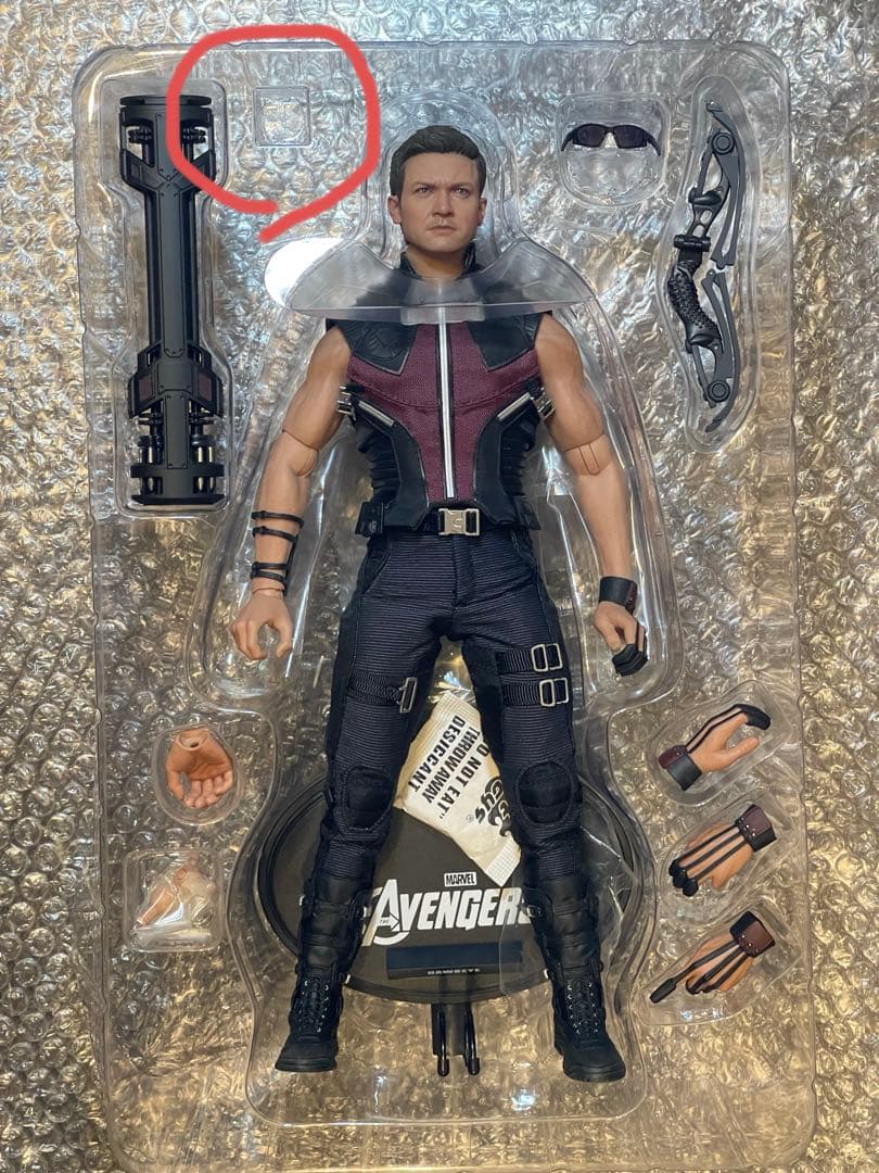 欠品・故障箇所あり》ホークアイ ホットトイズ【ムービー