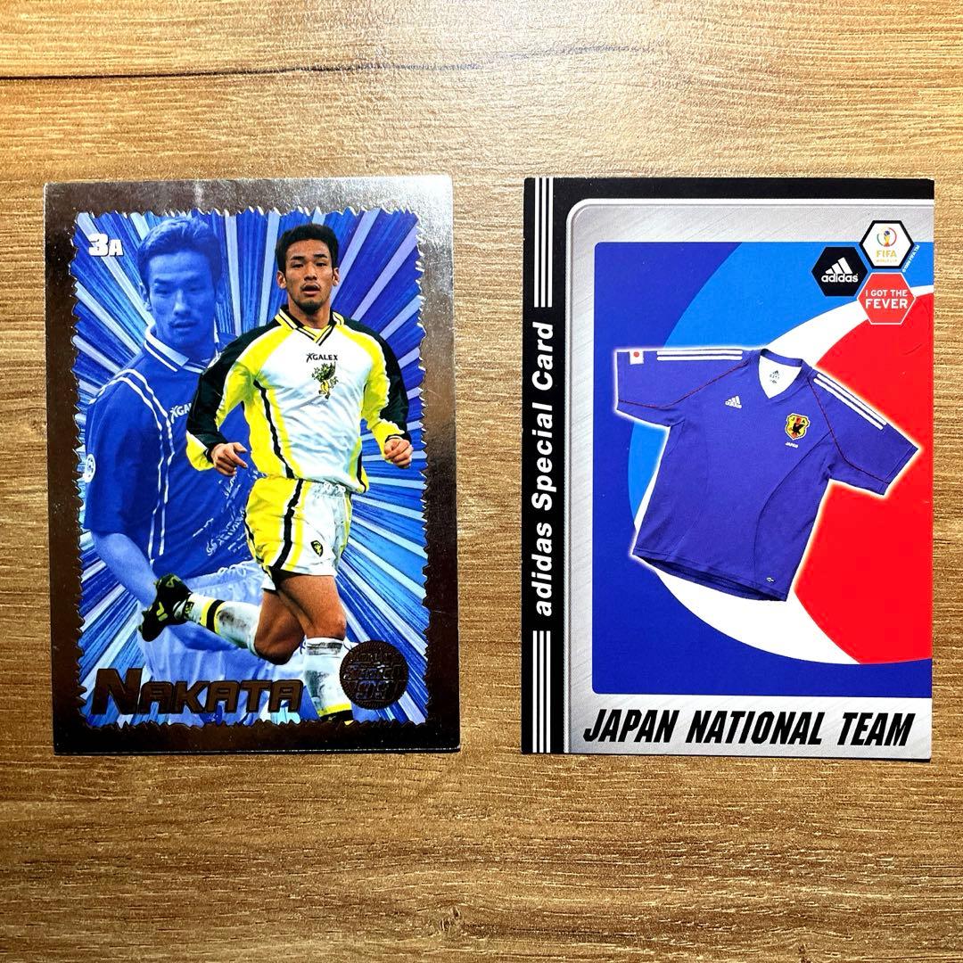 中田英寿 セリエA カード adidasスペシャルカード - メルカリ