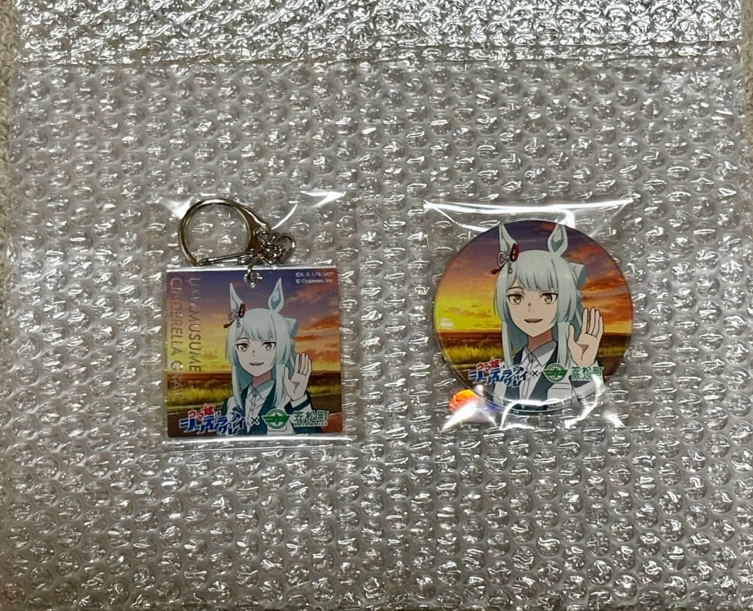 ウマ娘 笠松町 シンデレラグレイ フジマサマーチ 缶バッジ - メルカリ