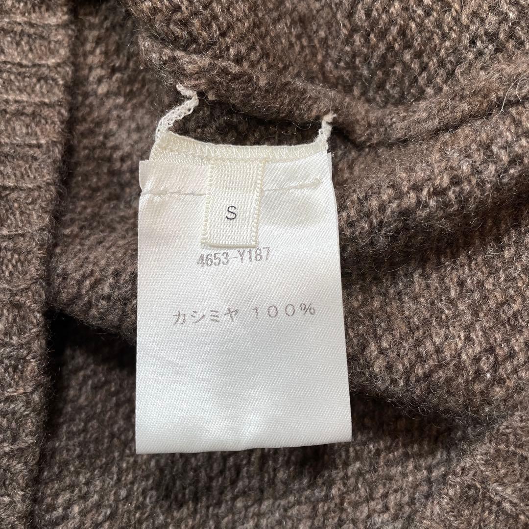 極美品✨ザ ロウ THE ROW カシミヤ100% クロップド カーディガン S