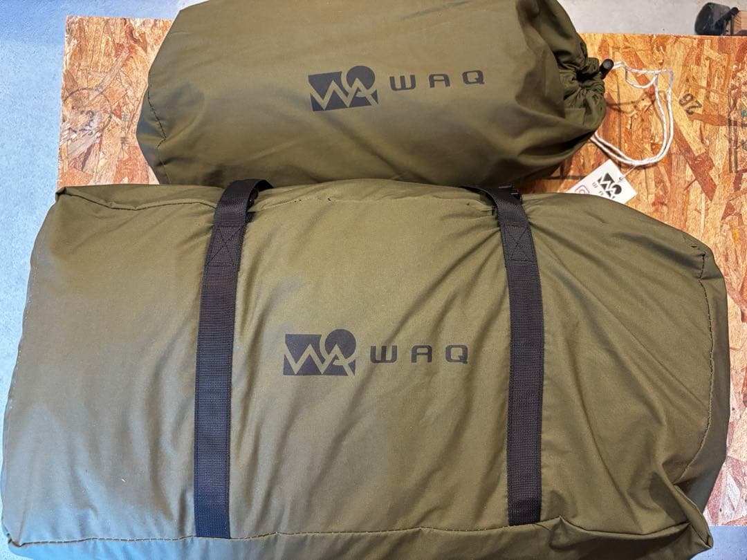 WAQ Alpha TC SOLO DX フロントウォールセット（オリーブ色） - メルカリ