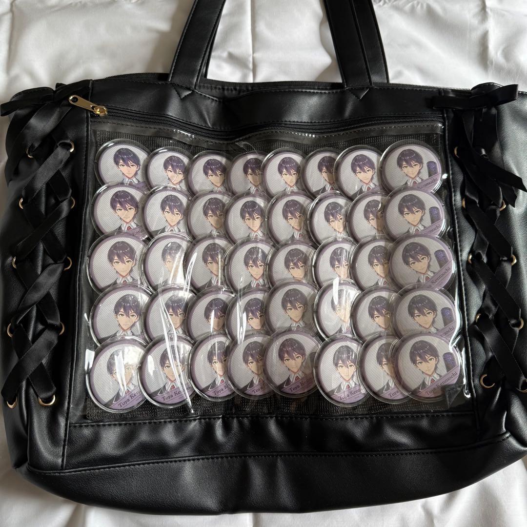 M*e様 剣持刀也 痛バッグ 40個 バッグ付き おまけ付き - メルカリ