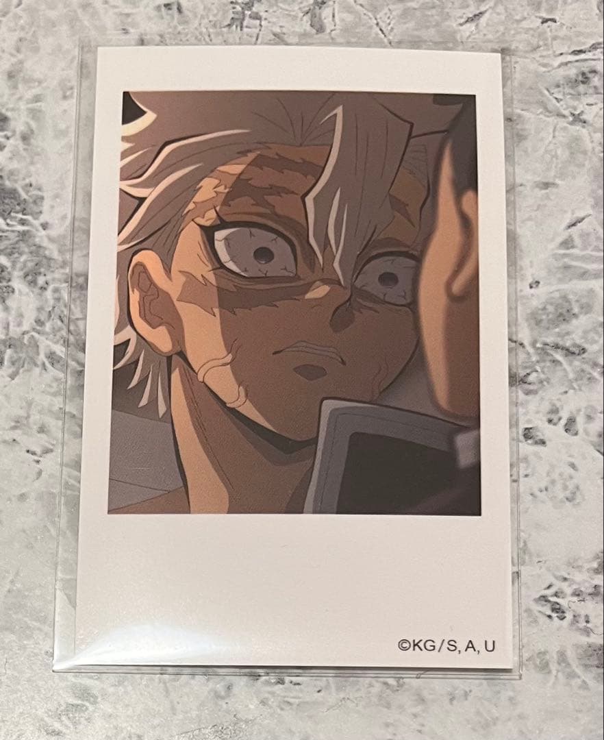 鬼滅の刃 dining 柱カフェ ランダム チェキ風ブロマイド 不死川実弥