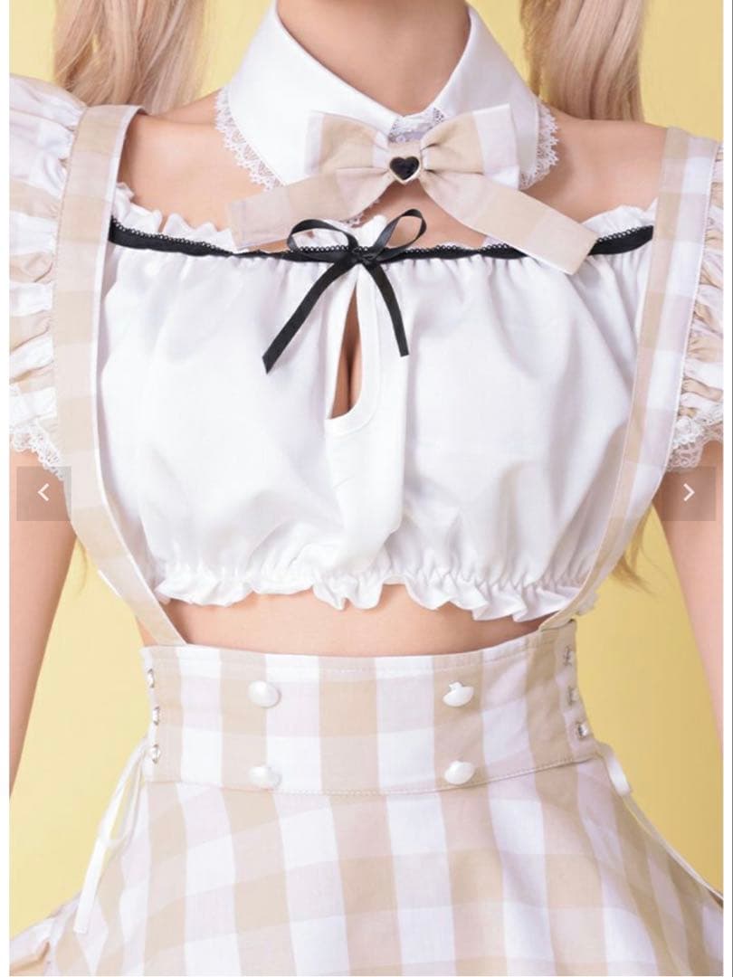 クラシカルチェックドーリーメイド malymoon 完売品 - メルカリ