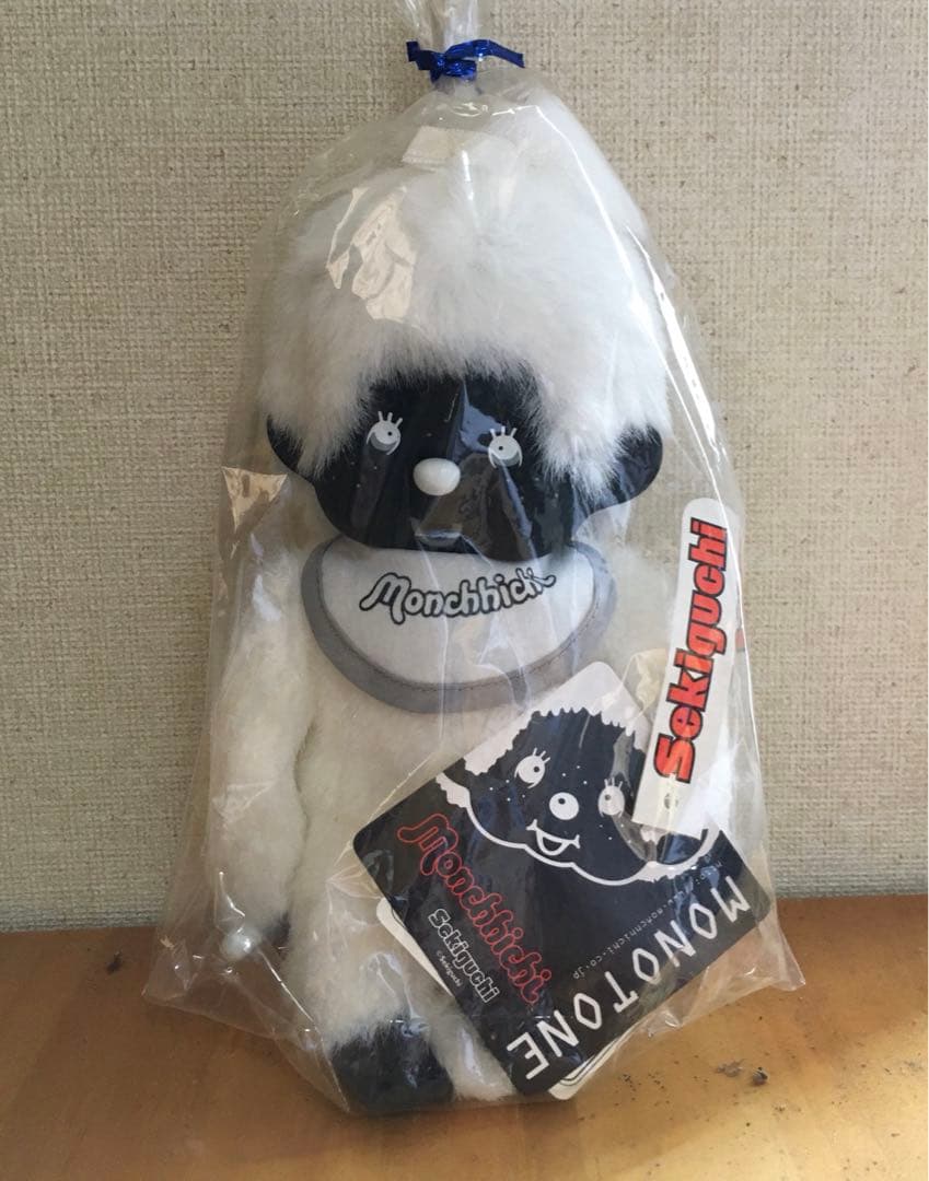 超レア！　モノトーンモンチッチ♡黒顔女の子♡Sサイズ♡セキグチ まとめ売り超レア！モノトーンモンチッチ♡白顔女子♡黒顔女子♡白顔