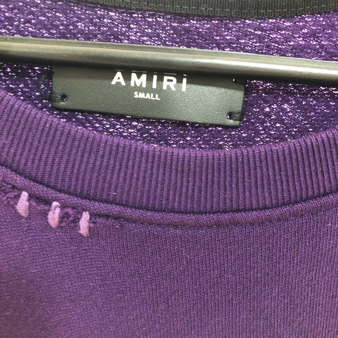 確実正規品 amiri poison アミリ ポイズン トレーナー スウェット