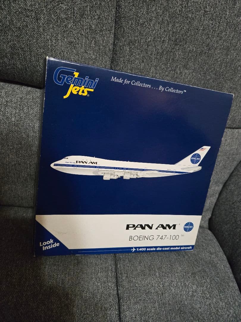 パンナム B747-100 Gemini Jets 1/400 ダイキャスト パンナム B747-100 Gemini Jets 1/400 ダイキャスト - メルカリ