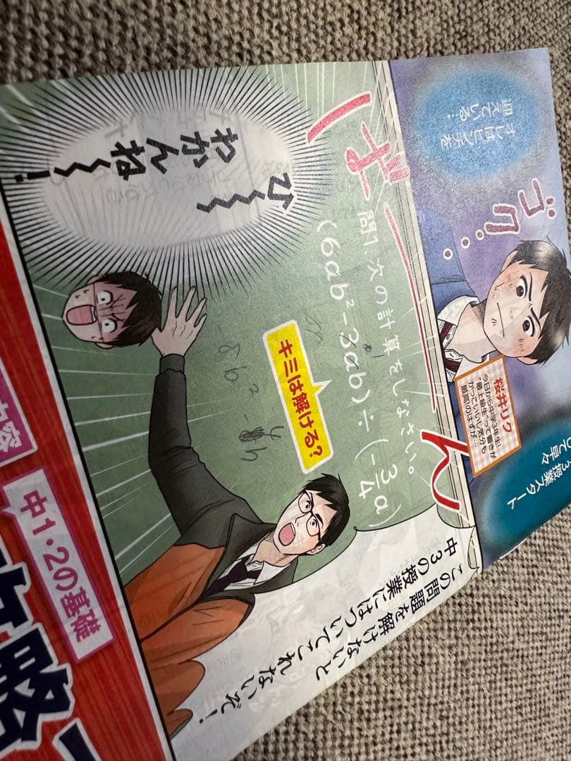 ベネッセ 進研ゼミ チャレンジ ダイレクトメール DM 漫画 中学生版