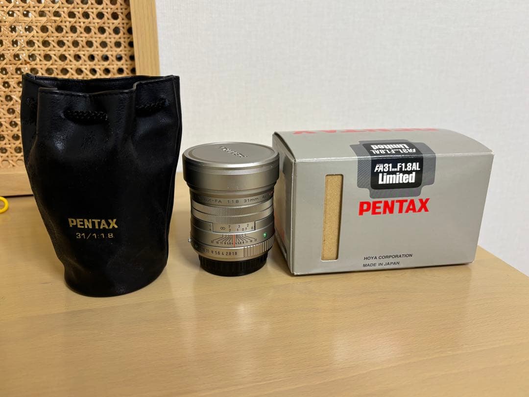 PENTAX smc FA31mm F1.8 Limited レンズ 2023年8月に smc PENTAX-FA 31mm F1.8 AL Limited の ウェポン化をして