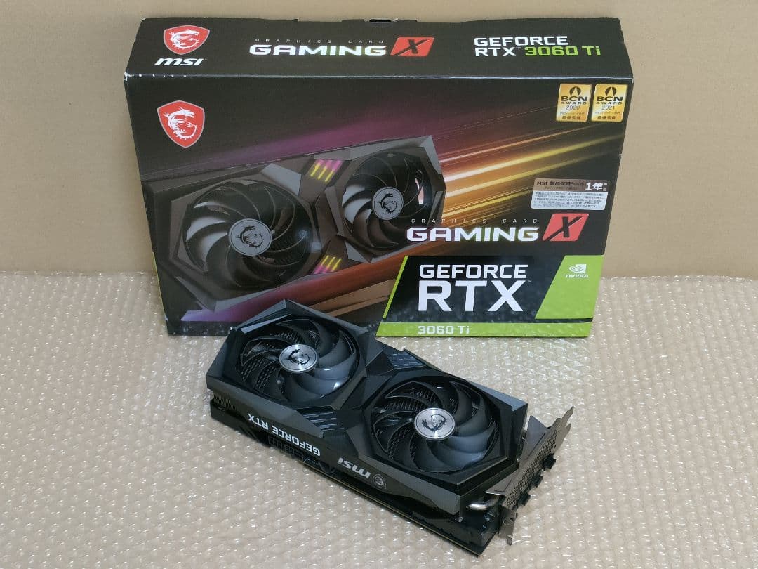 ※*米様 MSI GeForce RTX3060Ti 8GB Gaming X Amazon | MSI GeForce RTX 3060 Ti Gaming X Trio 8GD6X ゲーミング