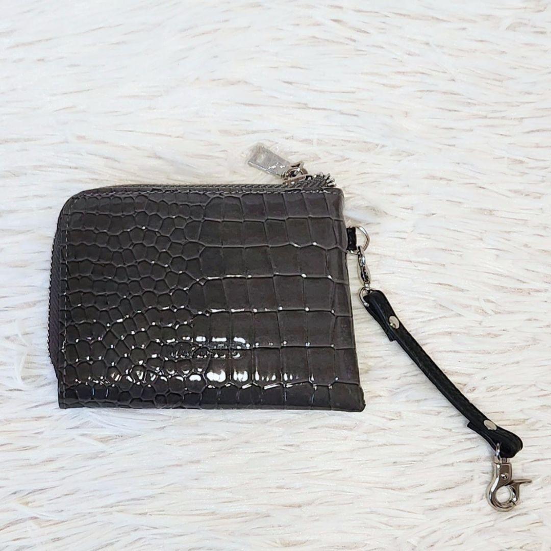 《未使用》ABISTE アビステ ビジュー付き ウォレット ショルダーバック