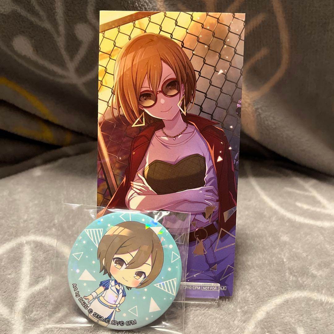 プロセカ MEIKO 特典しおり&ローソンコラボ缶バッチ セット - メルカリ