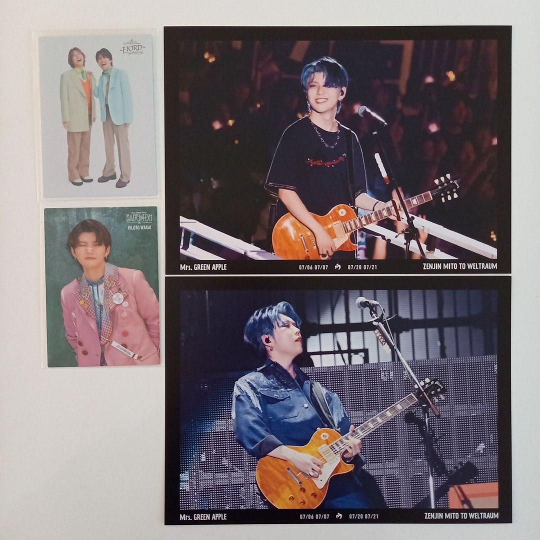 Mrs. GREEN APPLE 若井滉斗 フォトカ ゼンジン バベル ミセス - メルカリ