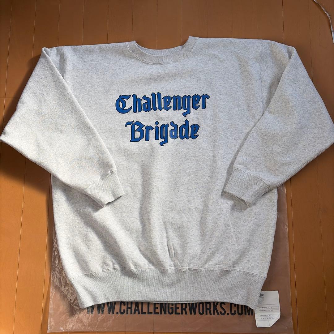 限定価格 Challenger Brigade トレーナー XL グレー - メルカリ