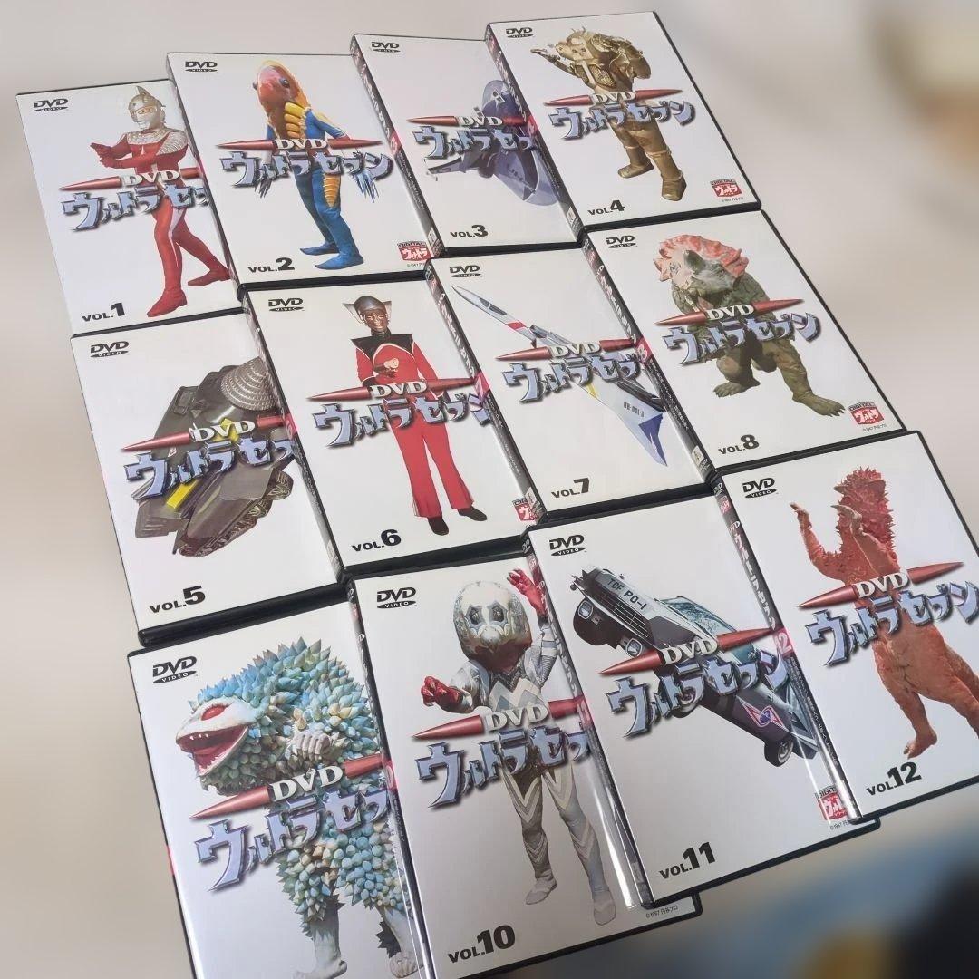ウルトラセブン DVD 全12巻 - メルカリ
