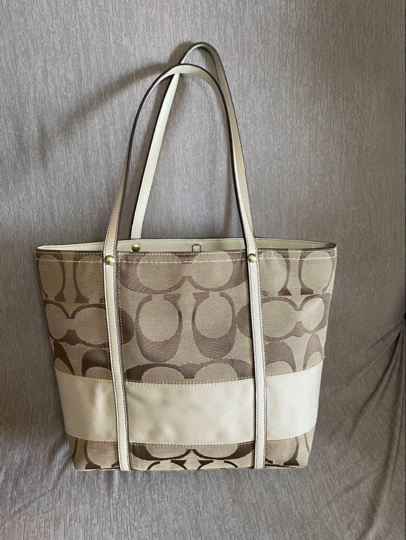 COACH コーチ シグネチャー トートバッグ - メルカリ