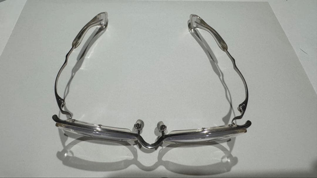 999.9 M-11 Col.2000 クリア×シルバー -度なしレンズ