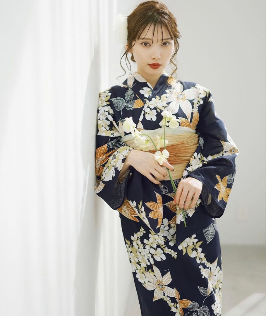 新品♡Ditaディータ♡オトナはんなり高級浴衣５点セット【幻想鏡花水月(柑橘)】 風花雪月 | Dita（ディータ）オフィシャルストア