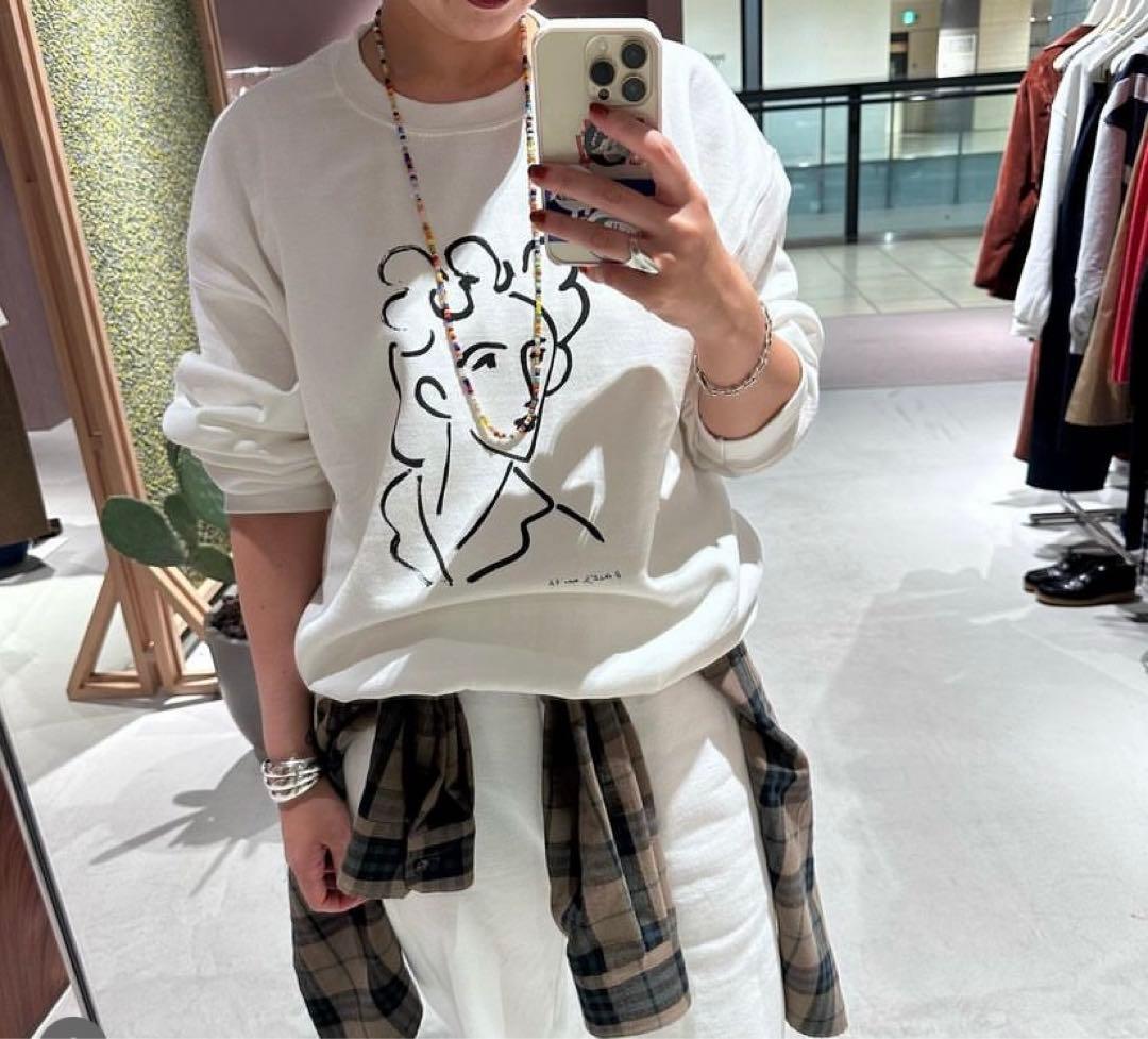 新品未使用 6(ROKU) HENRI MATTISE WOMEN/スウェット - メルカリ