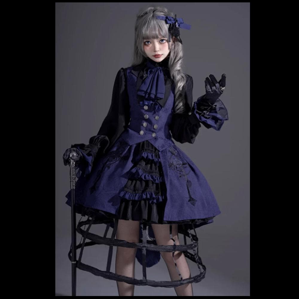 【一式】epetice Evil Twin ゴスロリ・ロリータ衣装 Evil Twin 3点セット【Castle Too】 エペティス限定で全サイズ販売が