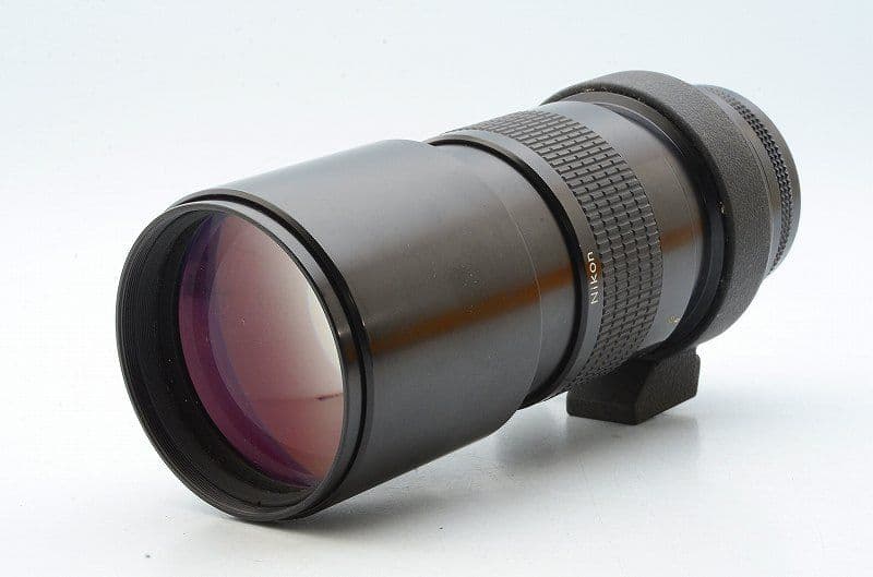 Nikon NIKKOR 300mm f4.5 non-Ai 【並品】 Nikon Nikkor 300mm F4.5 MF Lens non-AI, caps, sharp! – RecycledPhoto