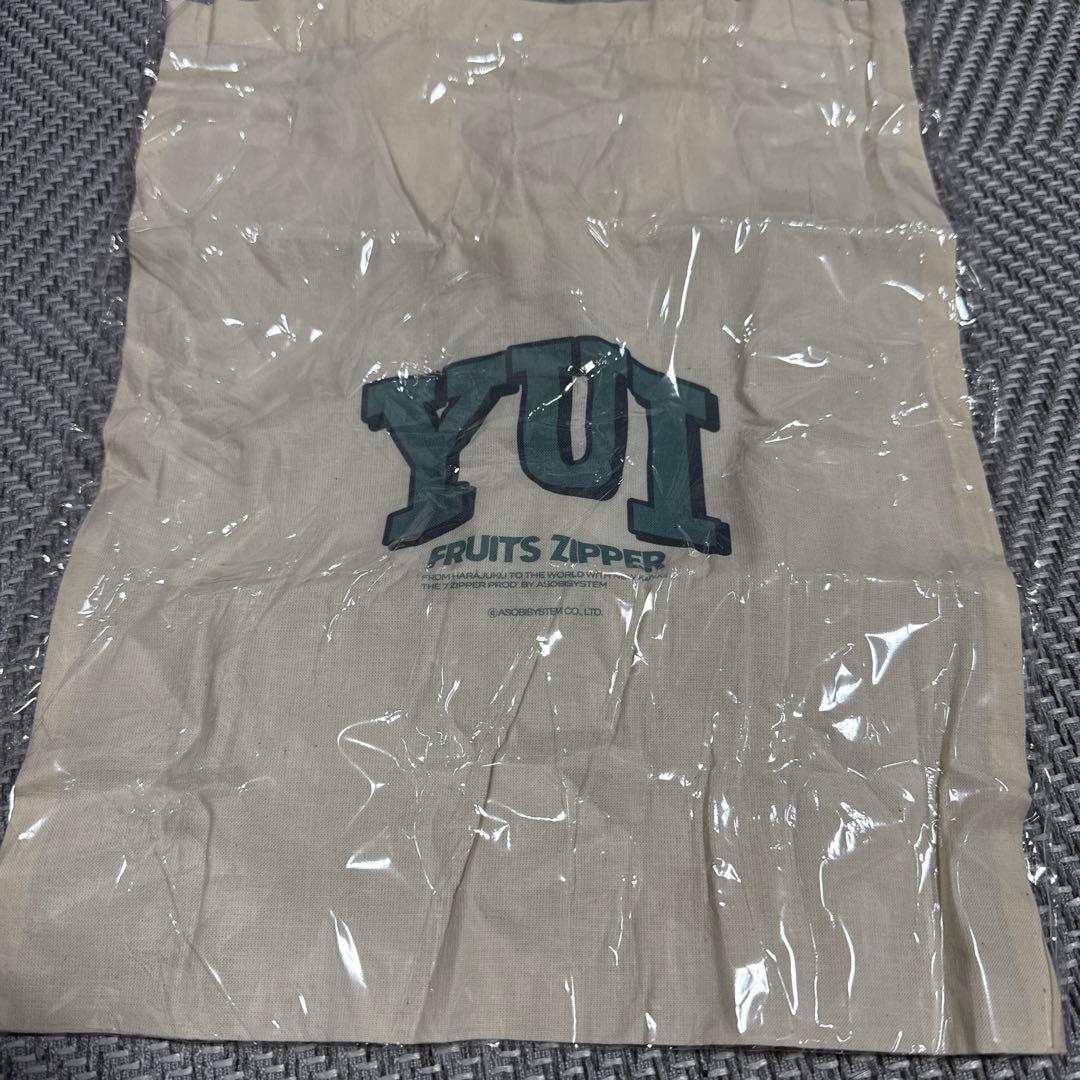 FRUITSZIPPER ランダムカプセル 東京ドーム 櫻井優衣トートバッグ