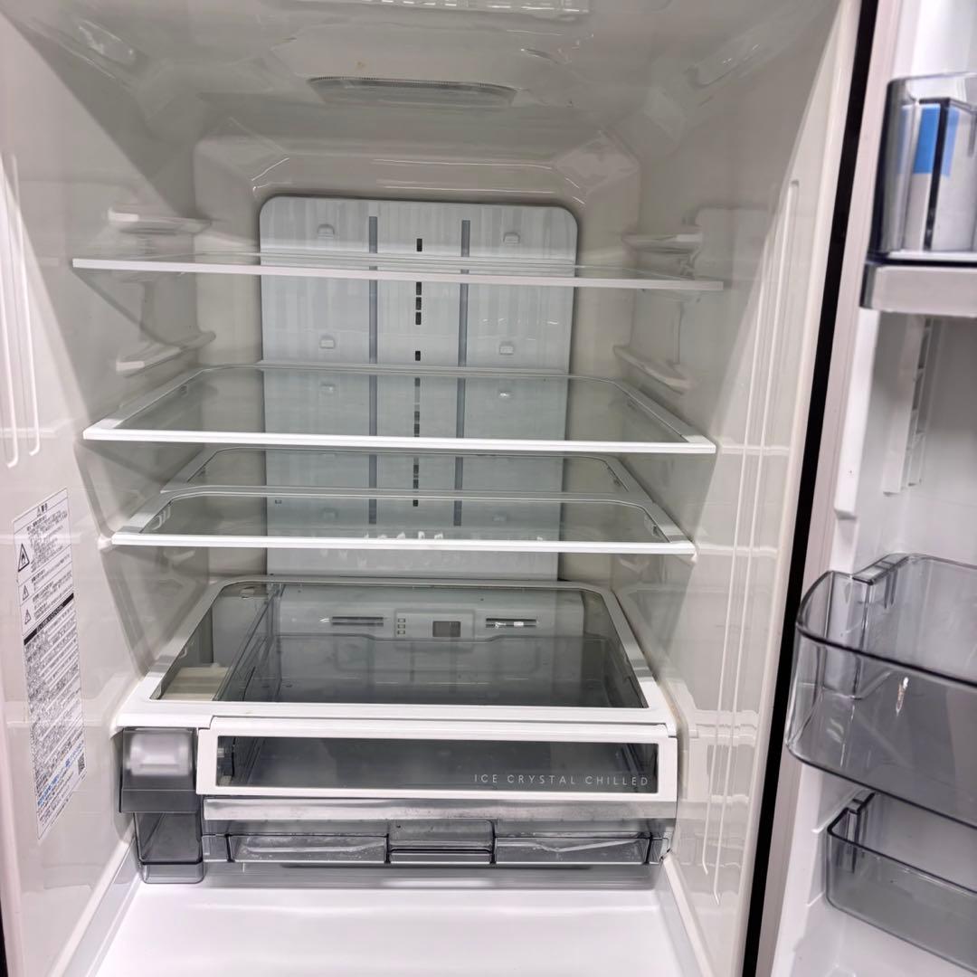 671 極美品 東芝 大型冷蔵庫 500L強 右開き 自動製氷 5ドア ガラス