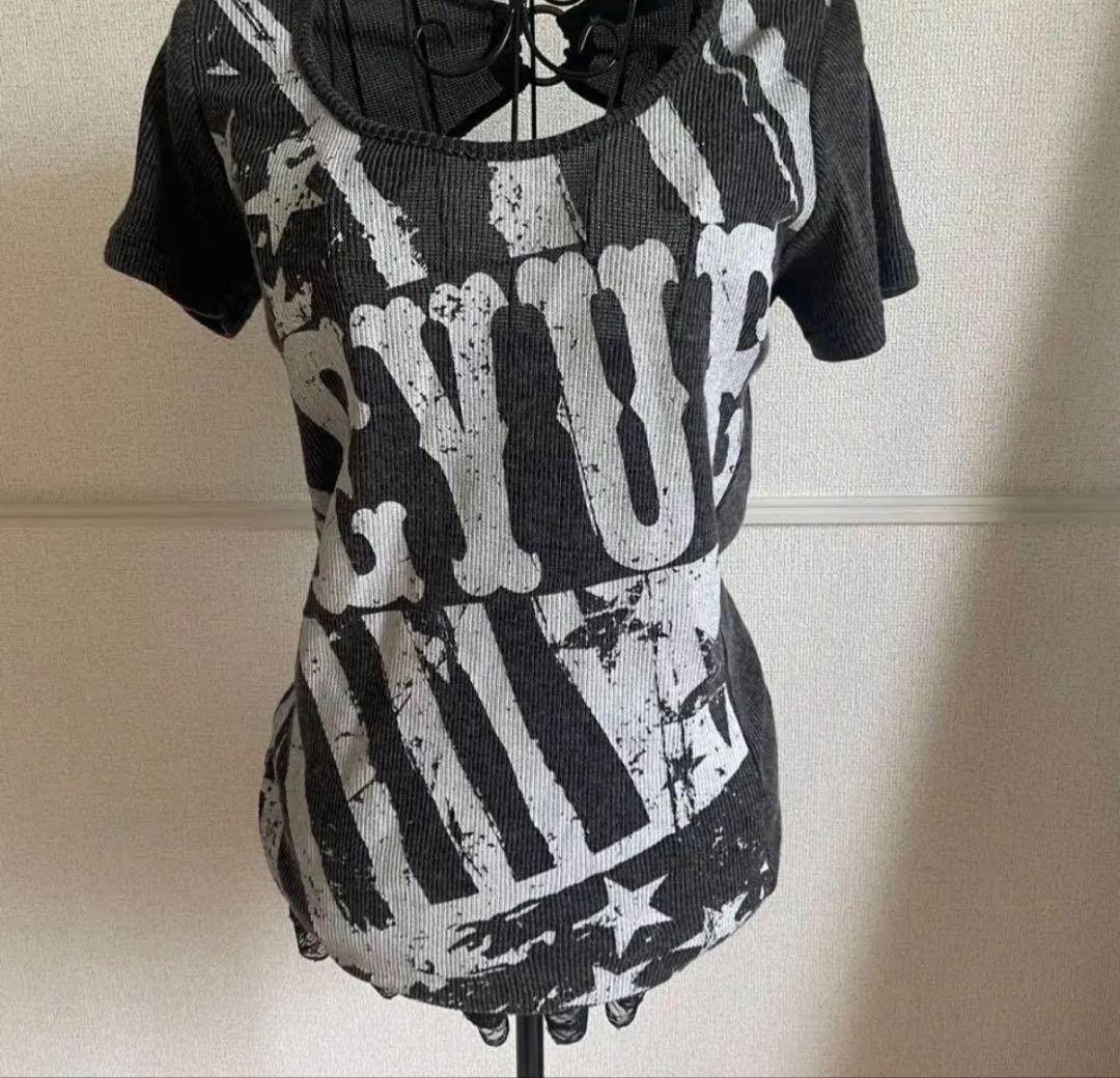 平成ギャル y2k グランジ パンク ドクロ フェアリーグランジ