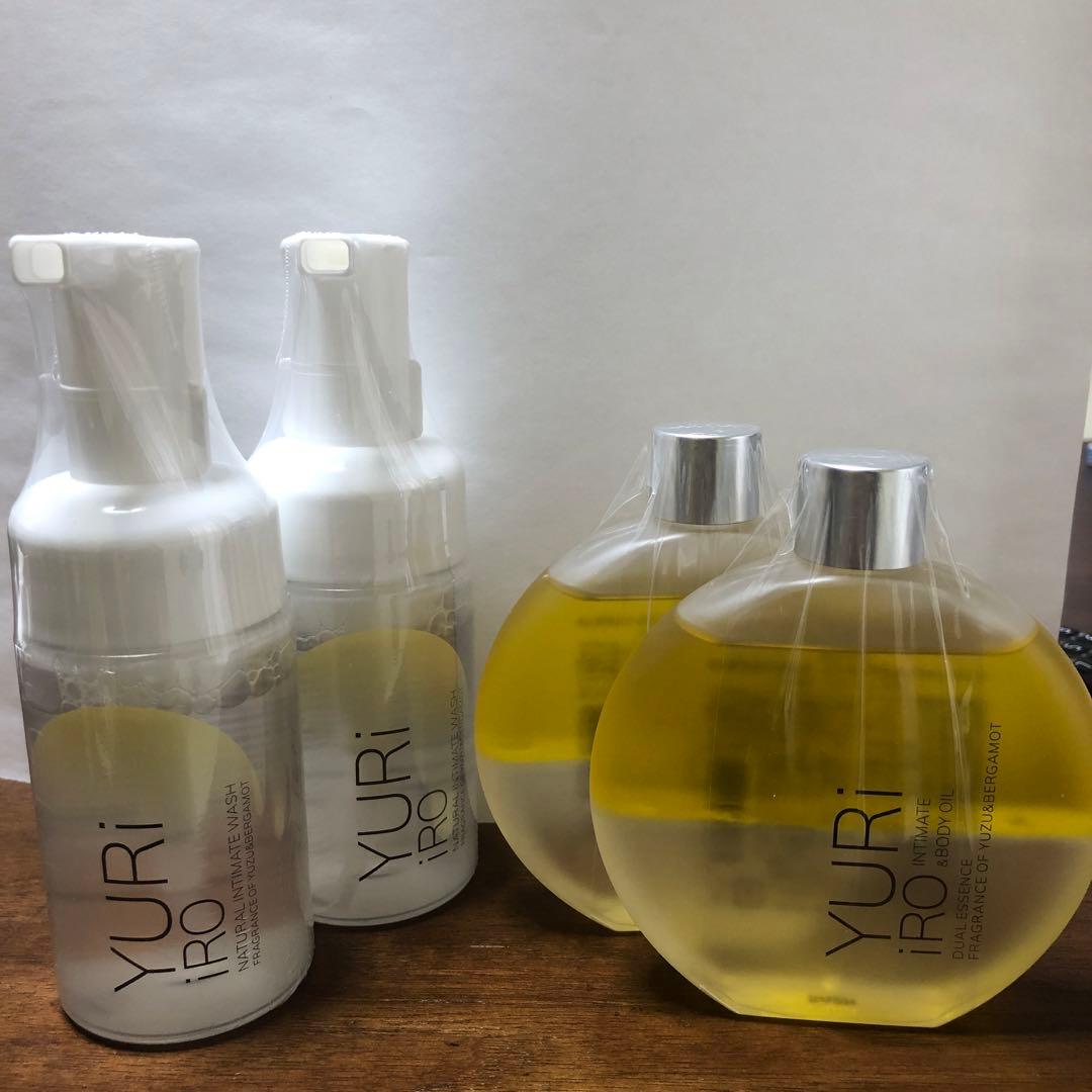 YURI iRO ボディオイル・洗顔料セット ユリイロ YURiiRO ボディオイル & ウォッシュ お得なセット デリケート